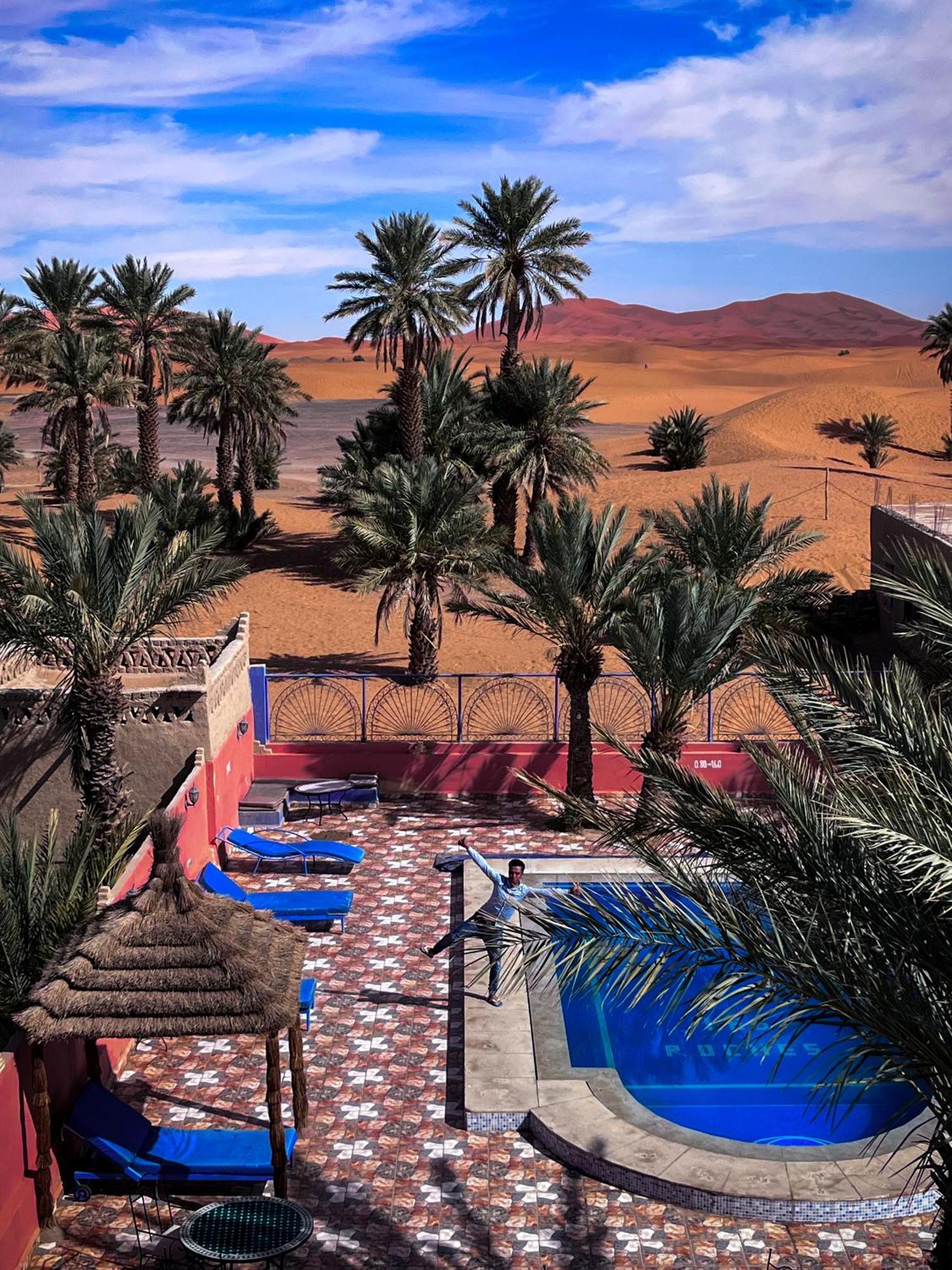 Auberge Les Roches Merzouga Dış mekan fotoğraf