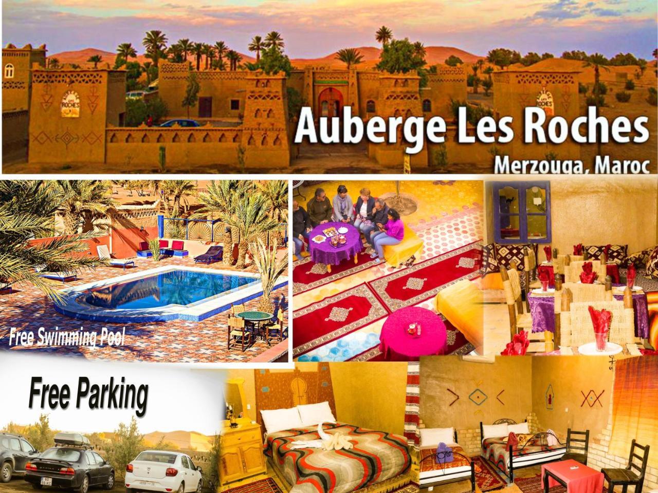 Auberge Les Roches Merzouga Dış mekan fotoğraf